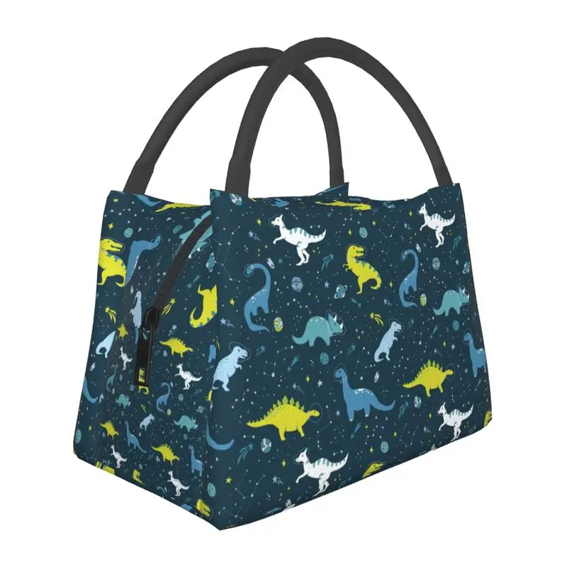 

Space Dinosaurs Lunch Boxes Women Leakproof Cartoon Animal Cooler Thermal Food Insulated Lunch Bag Travel Work Pinic Container