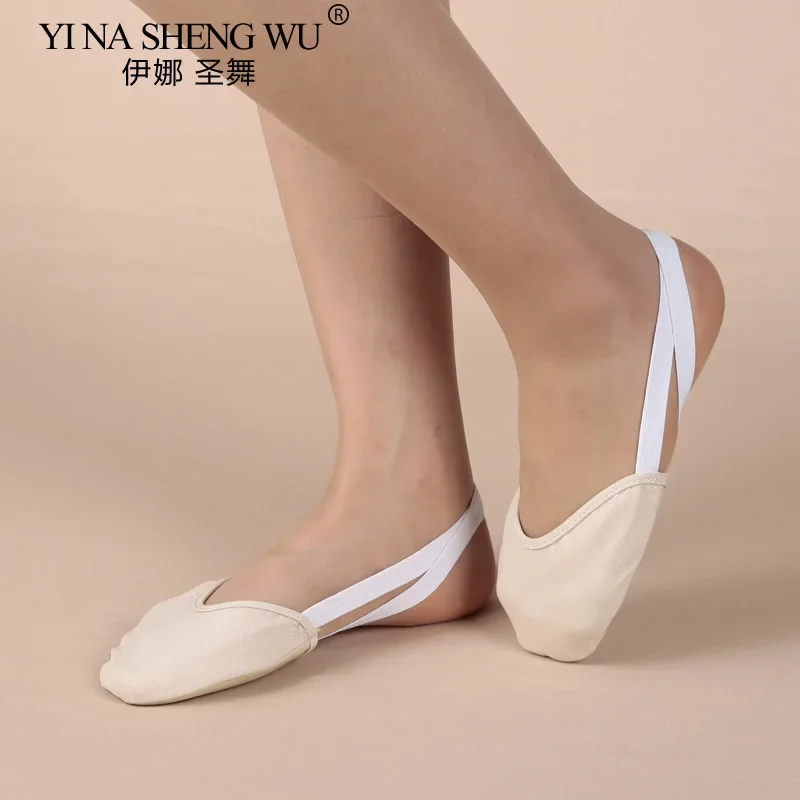 Professionele Dans Voetkussentjes Inlegzolen Halve Lengte Ritmische Gymnastiek Apparatuur Zacht Ademend Ballet Dans Buikdansschoenen