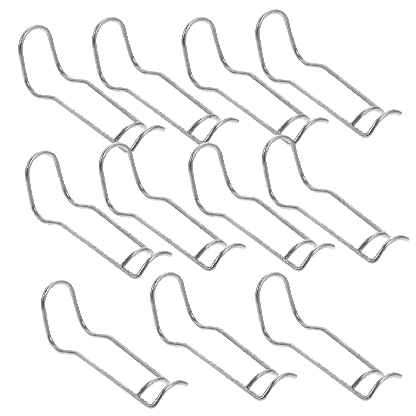 

11pcs Metal Pipe Fixing Buckle Garden Wire Clips Trellis Scaffolding Vegetable Stakes Connectors Plant Support Durable