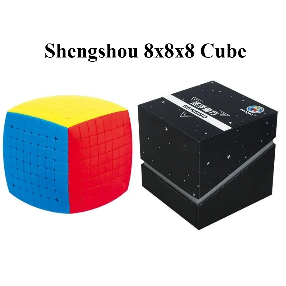 

SengSo 8x8 Cube Shengshou 8x8x8 Magic Cube Puzzle Speed Cubes Magic Speed Cube Головоломка без наклеек Детские игрушки