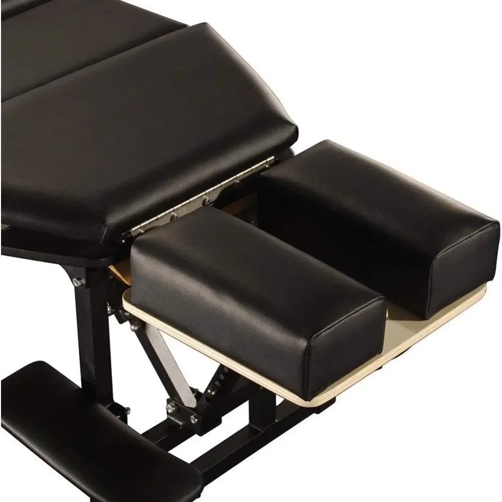 Elite Professional Portable Chiropractic Table (Charcoal)