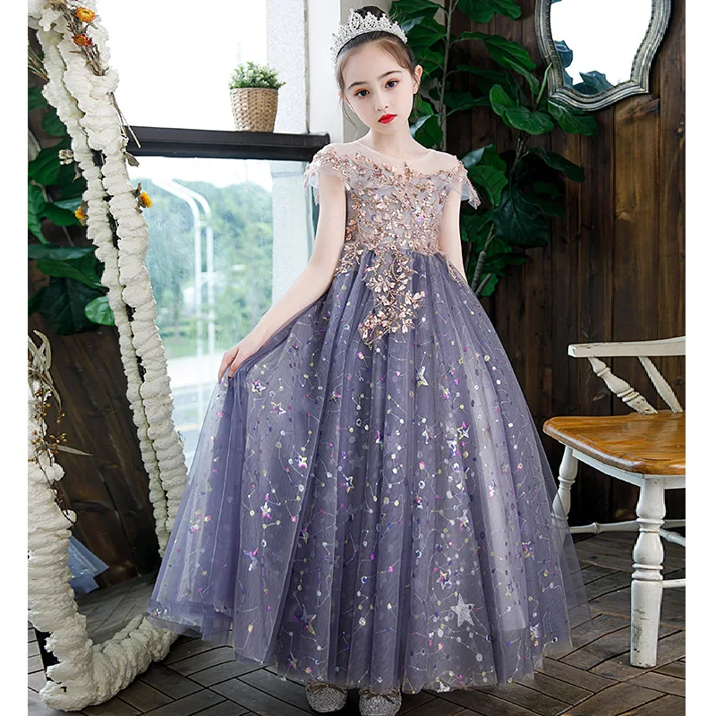 15 anni Quinceanera abiti 2024 Luxury Girl children\'s Dress for Kids Girl Brides abiti da sposa vestito cerimoniale della ragazza