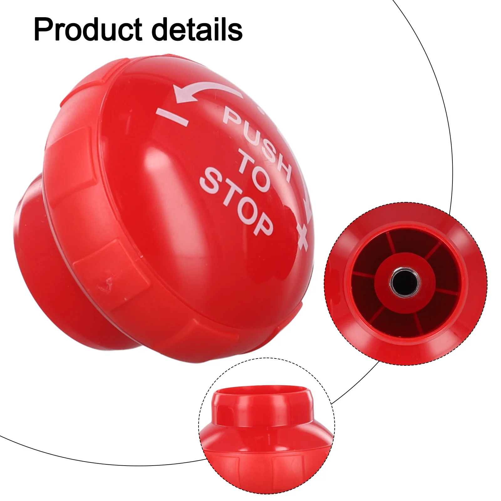 Anti-slip Knob Exercise Bike Knob Screw Compatibility 8mm Lightweight Knob Diameter 57.2mm Functional Component