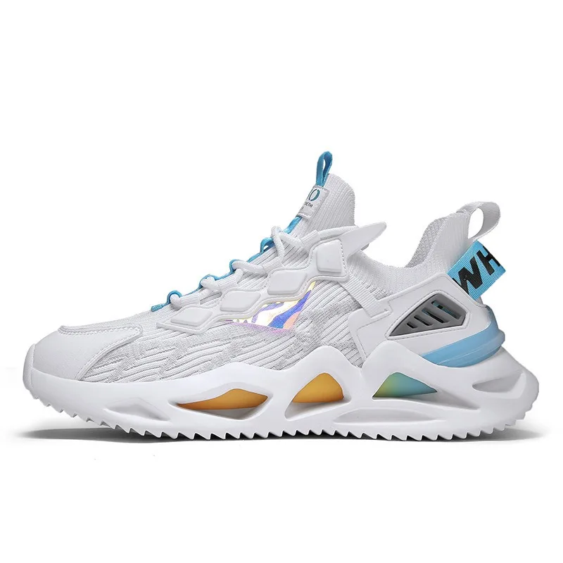 أحذية رياضية رجالية فاخرة للربيع والصيف منصة تنس الجري أحذية رياضية ماركة شعبية أحذية تدريب سباق قابلة للتنفس مقاس كبير 45 #6