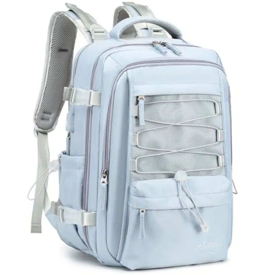 

Travel Backpack for Women Men Laptop Backpacks with USB Port Carry on Bag Airline Approved Large College School Bookbags Waterp