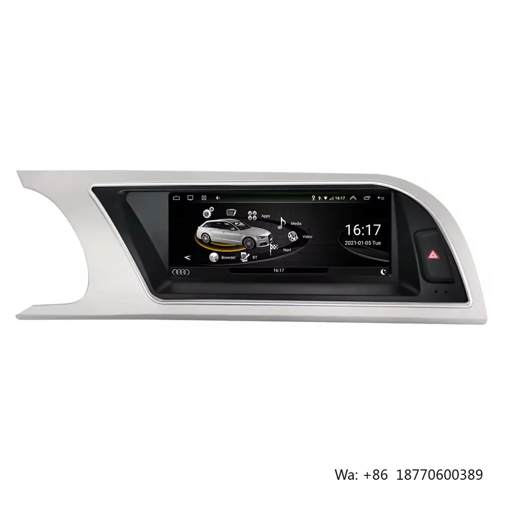 8.8 Inch Wireless CarPlay Android Auto Car Radio Dvd Multimedia Player Touch Screen for Audi A4 B8 S4 A5 S5 GPS 8581