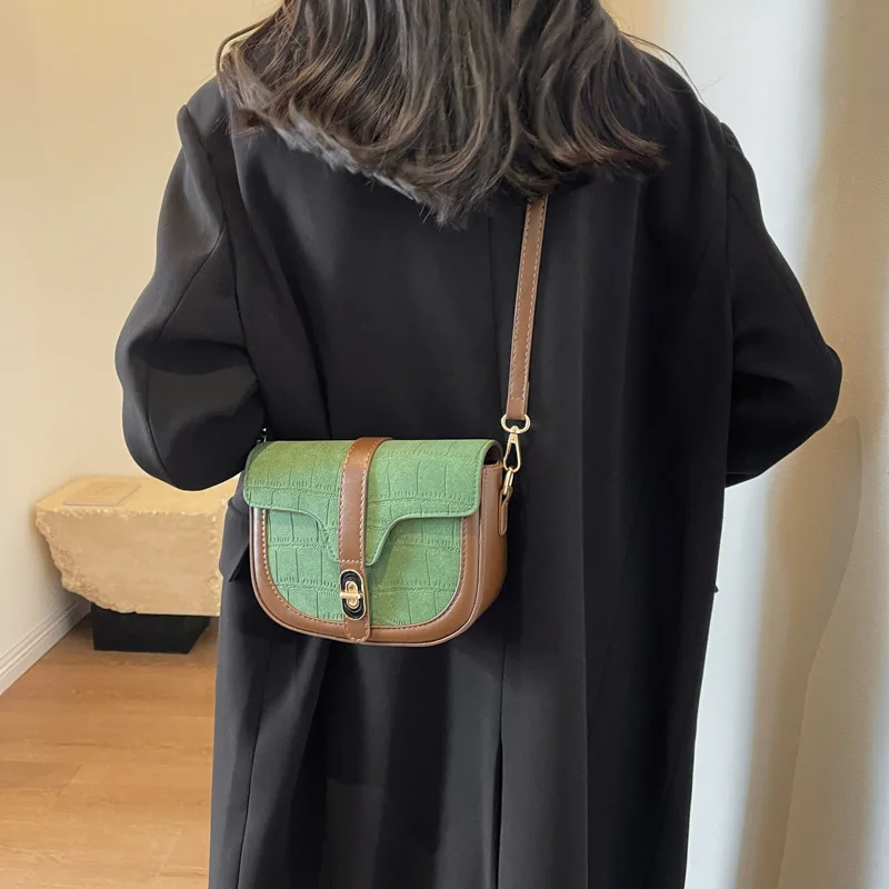 Women Handbags Brands 2024 New Luxury Designer Pu Leather Female Shoulder Crossbody Bags Small Fashion Ladies Bolsas Green