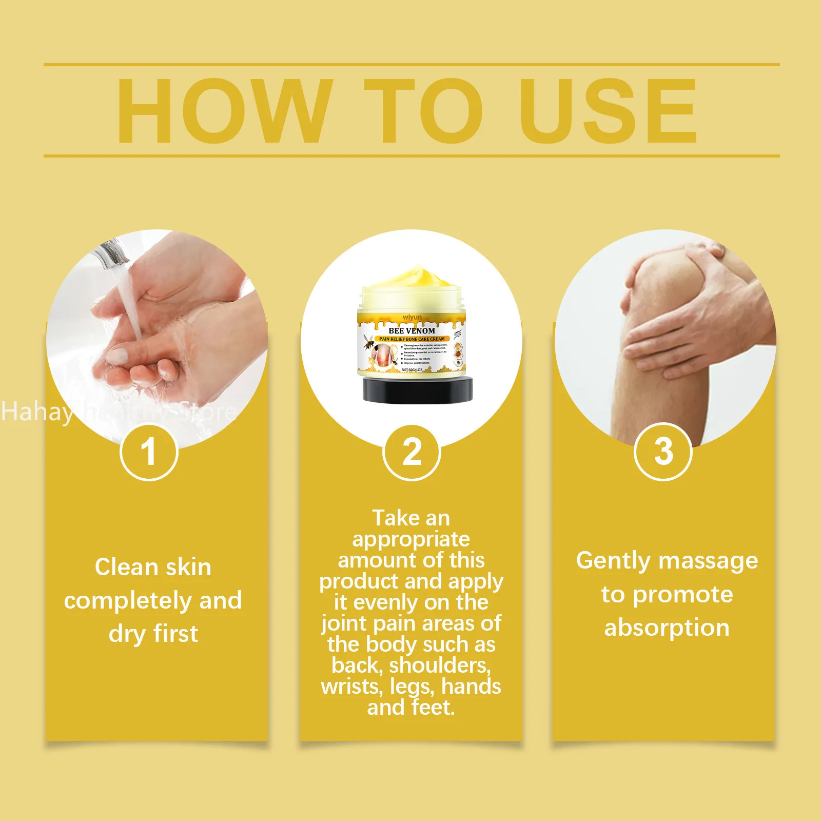 Bee Venom Cream Repair Hand And Foot Skin Redness And Itchiness Moisturizing And Smoothing Skin Care Cream Body Care Gift