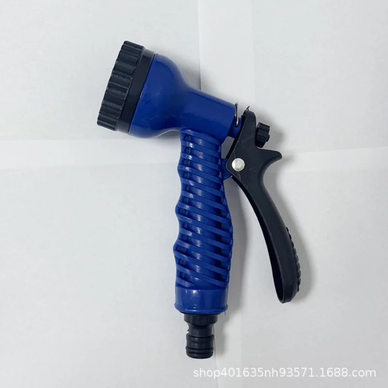 pistola-de-Agua-para-lavagem-domestica-e-automotiva-irrigacao-de-jardim-bico-rotativo-multiuso-com-ajuste-de-sete-funcoes-e-conector-rapido