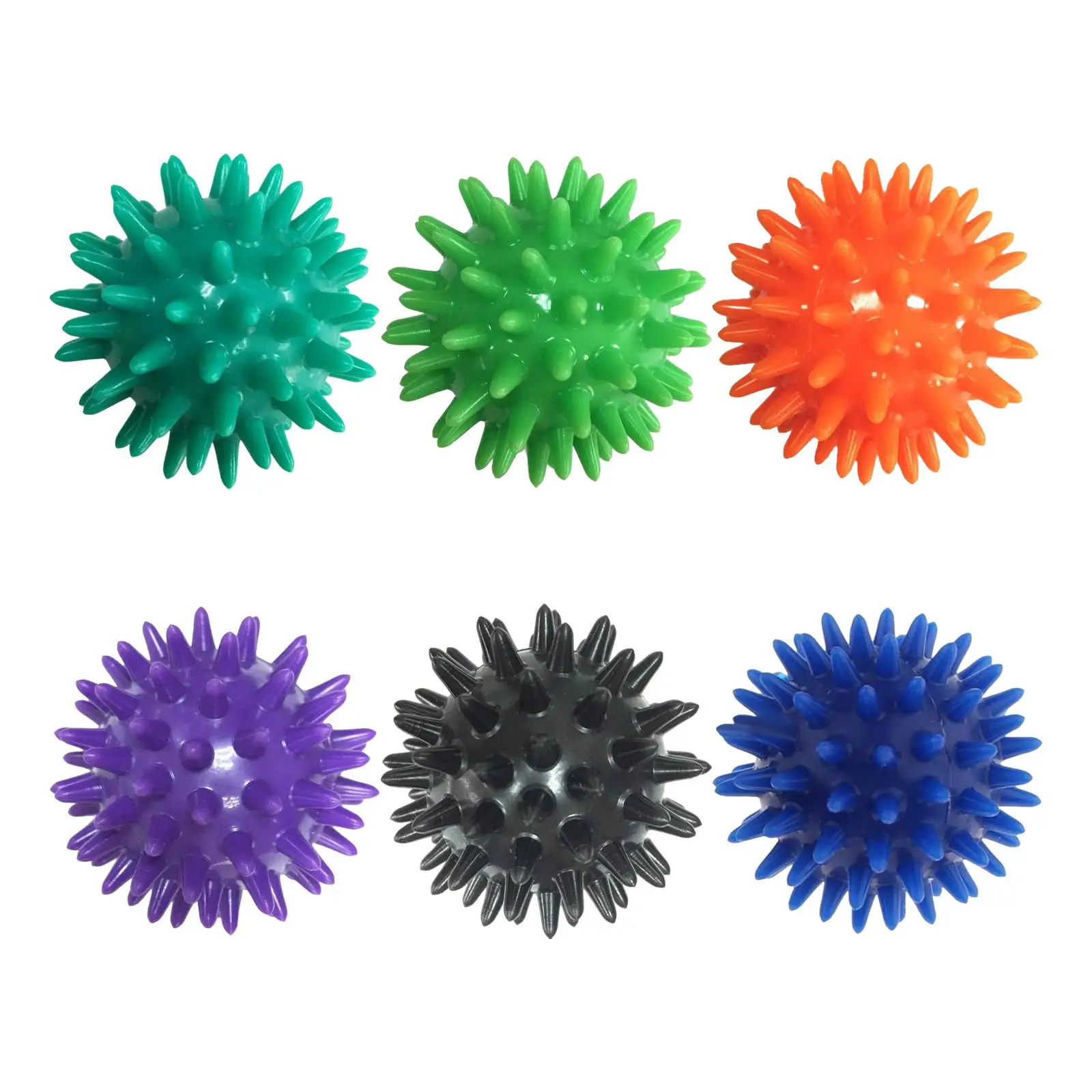 Spiky Massage Ball Exercise Ball Portable Foot Massage Ball Spiked massage Roller for Neck Back