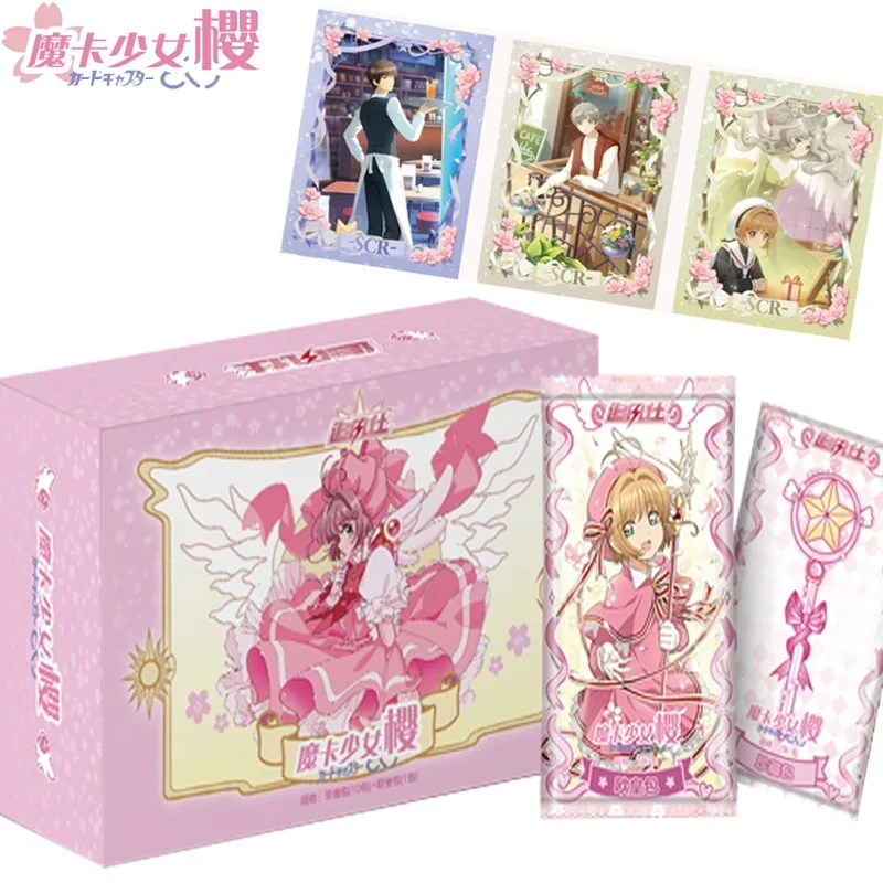 

Cardcaptor Sakura Collection Cards Anime Figures Peripheral Cute Rare Hot Selling Items Cards Game Table Toys Gifts For Children