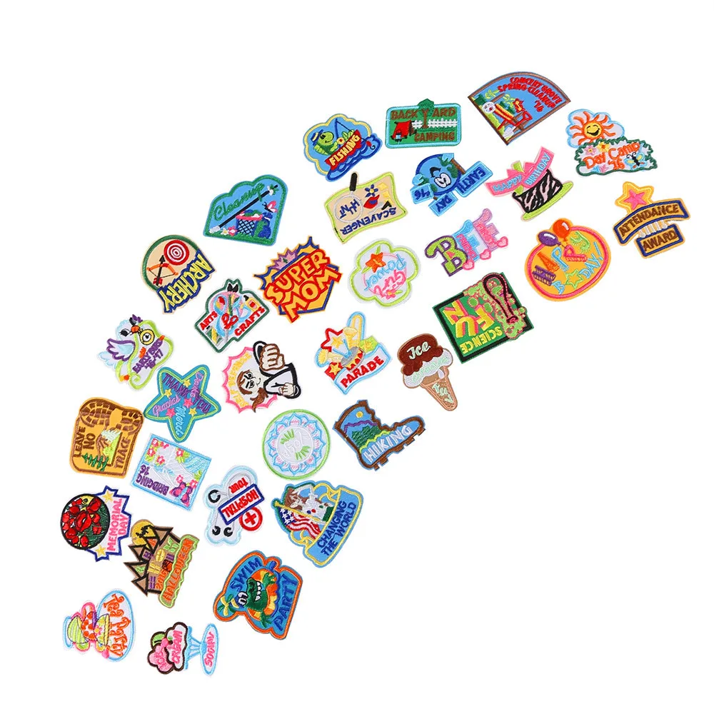 

Новинка мультяшная вышивка глажки своими руками сумки для одежды обувь и шляпы декоративные отверстия ремонтные аксессуары