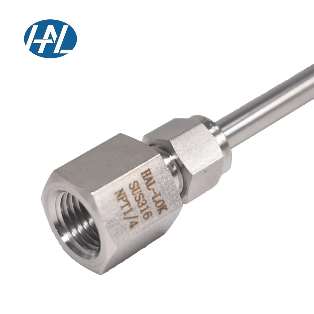 

Swagelok Type Stainless Steel Female Connector Tube X Female NPT Adapter Forging Compression Fittings Fitting