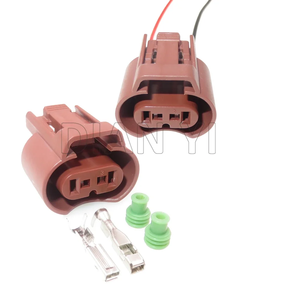 1 Set 2 Way Automotive Electrical Connector Auto Fog Light Plug AC Assembly Car Fog Lamp 9006 Socket With Cables