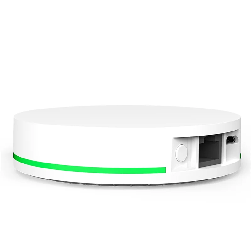 Tuya Zigbee 3.0 Gateway Hub Network Wire Smart Home Bridge جهاز التحكم عن بعد لـ Alexa Google