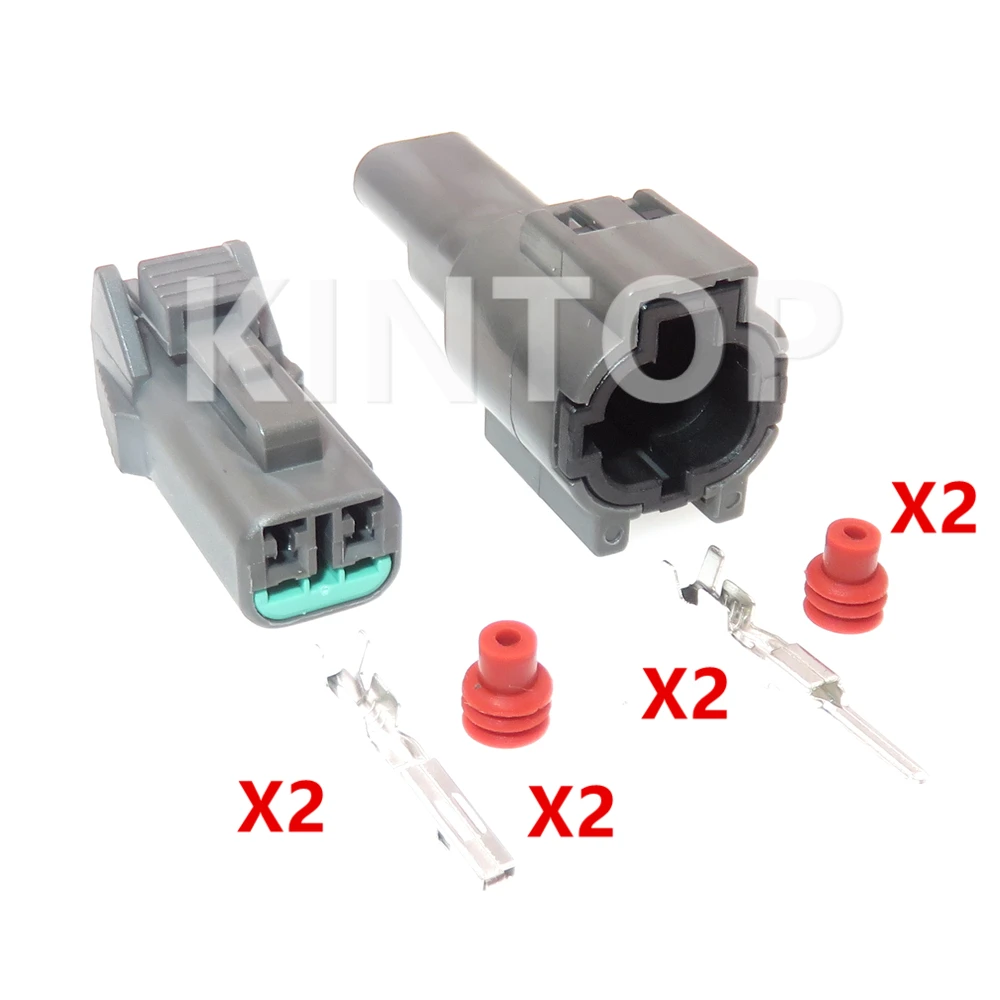 1 Set 2 Pins Automobile Wiper Sprayer Wire Socket AC Assembly 7123-8520-40 7222-8520-40 PB015-02850 Auto Sealed Connector