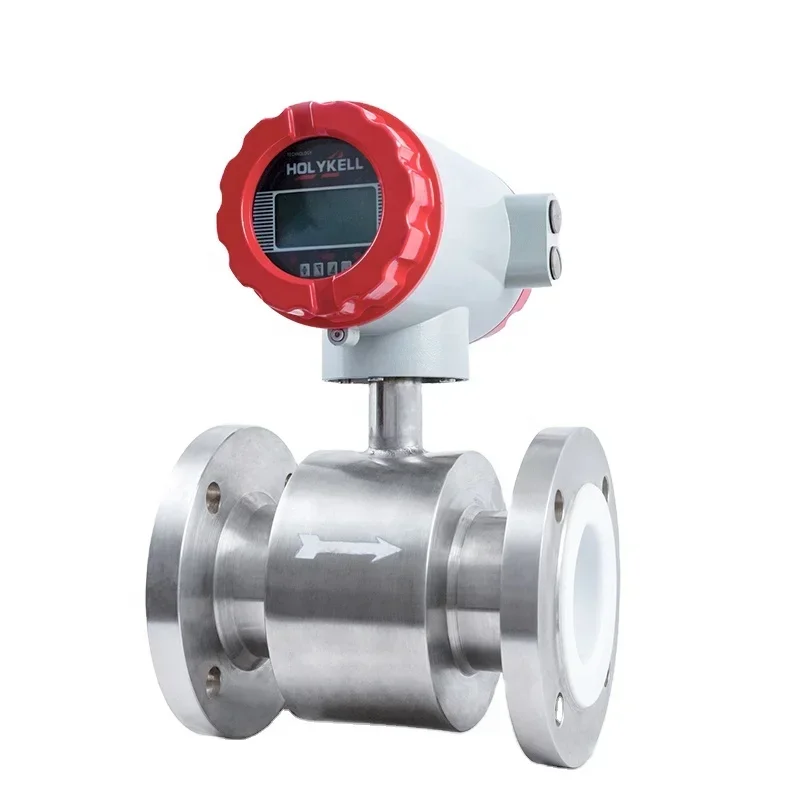 

Holykell RS485 RTU Integrated split type mag em flow meter electromagnetic flow meter price