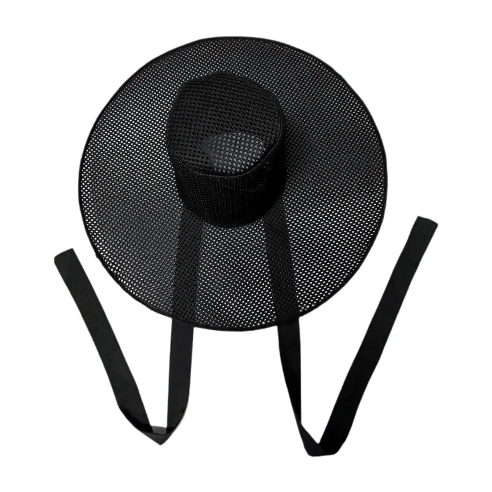 قبعة كورية للرجال قبعة كورية تقليدية شبكية سوداء لحفلات الهالوين #3