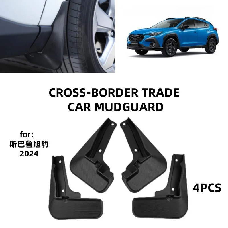 

Suitable for Subaru Panther Crosstrek 2024 Mudguards Fender Mudflaps Front Rear Flares Splash Guards Cover Car Accessorie