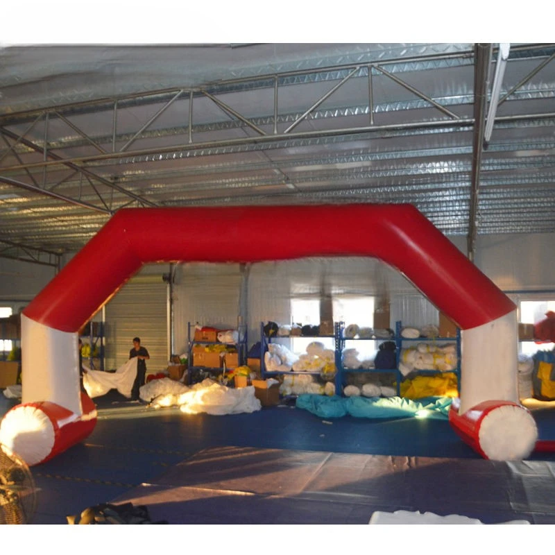 

8x4mH Inflatable Arch with Start Finish Line Banners Outdoor Inflatable Racing Archway for Advertising Sport Games School