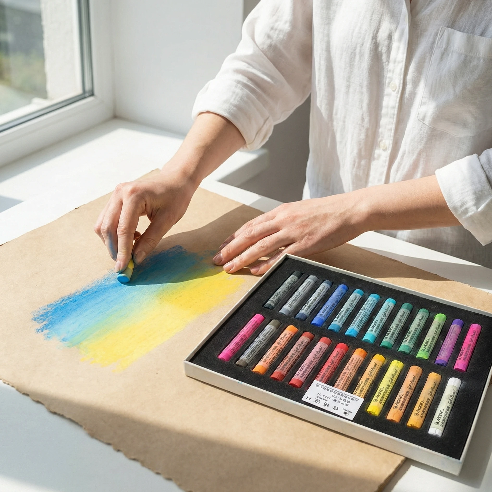 Chalk Pastel Set - Marie's Color Chalk Set 12/24/48 Colors
