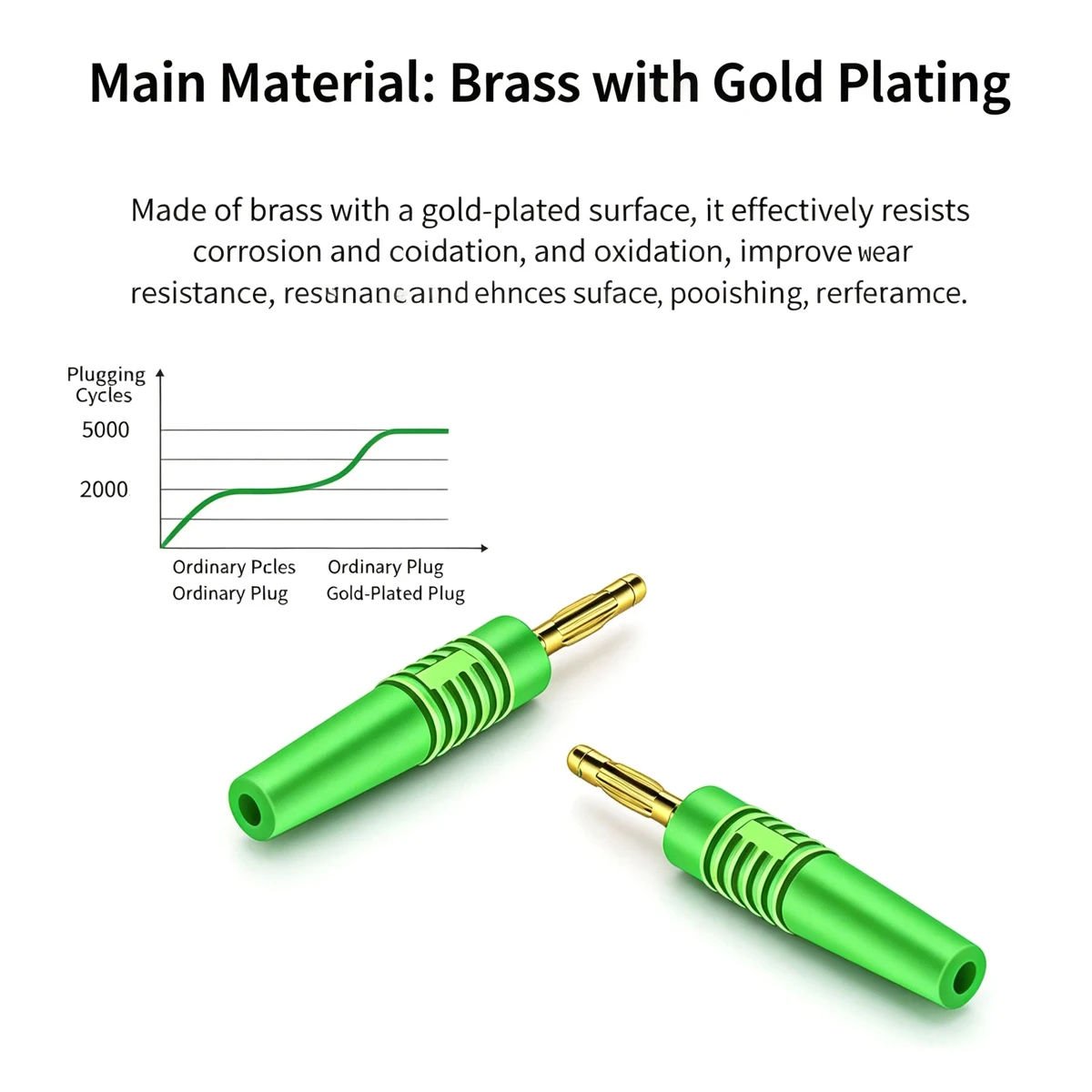 2mm Lantern Banana Plug Gold Plated Solder Type Connector Compatible With Banana Jack Socket Multi Color for Electrical Test