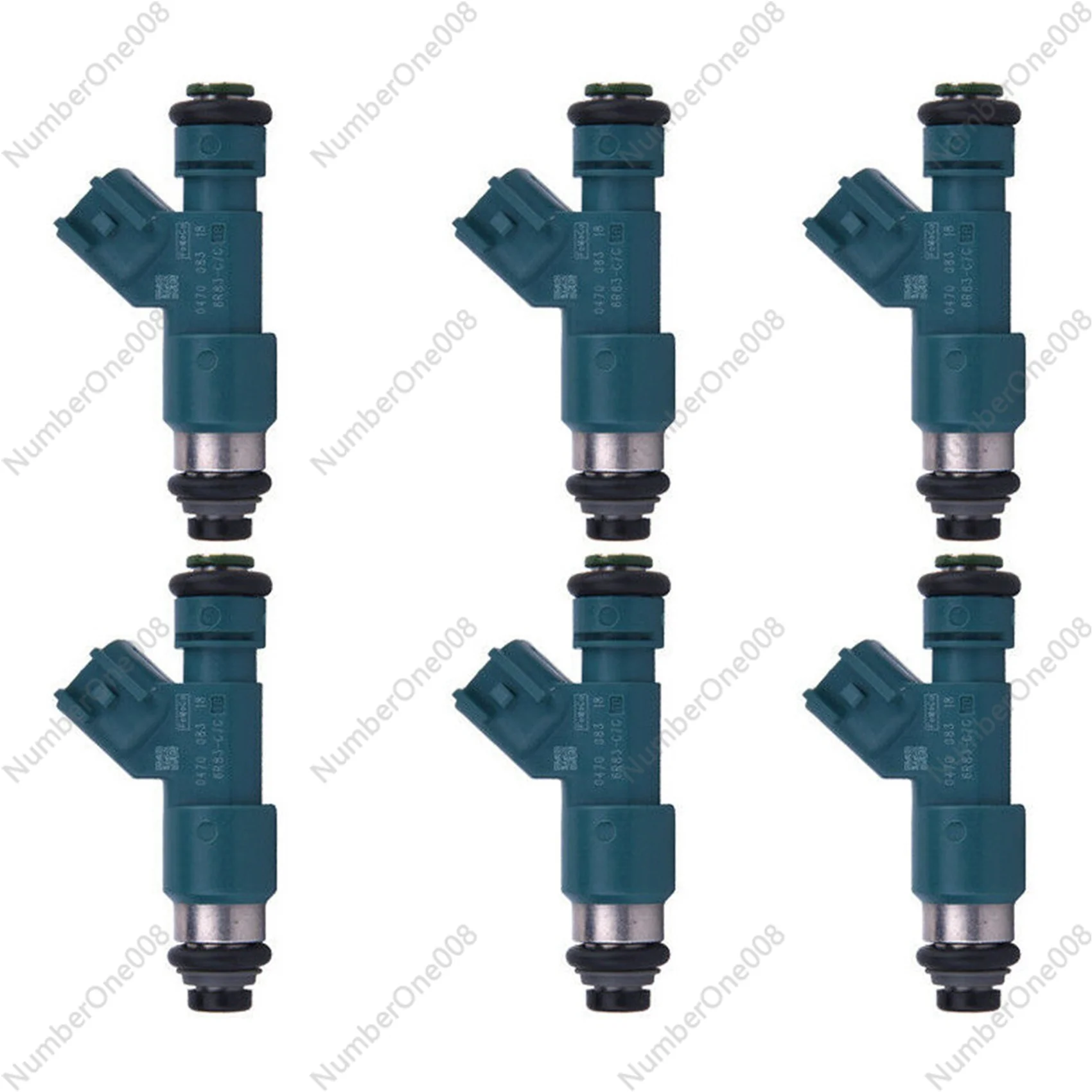 

6 PCS Injector Nozzle 30777501 6G9N-AB LR001982 for LAND & LR2 / S80 / V70 / XC60 / XC70 / XC90 3.2L