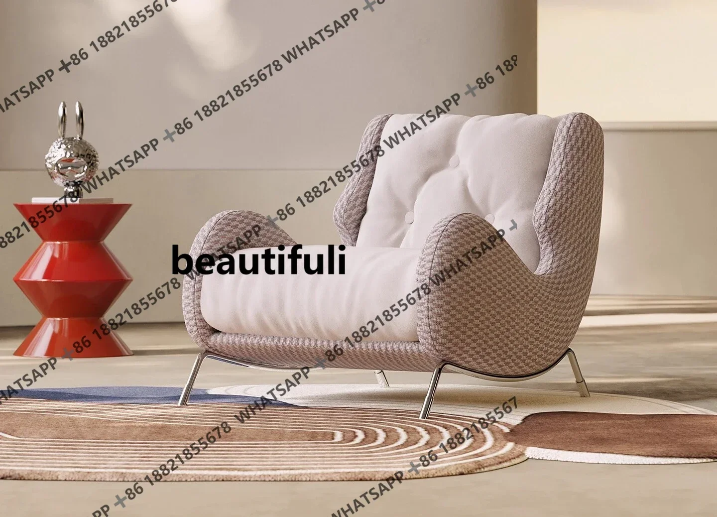 

Кресло Z136, для гостиной, домашнее, минималистичное, современное, простое, высококачественное кресло-диван.