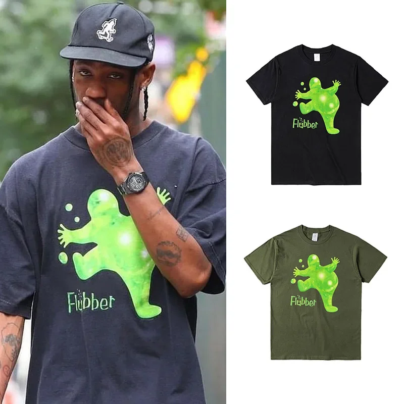 Мужская винтажная футболка в стиле хип-хоп с принтом кактуса Джека молнии и надписью панк cuctus