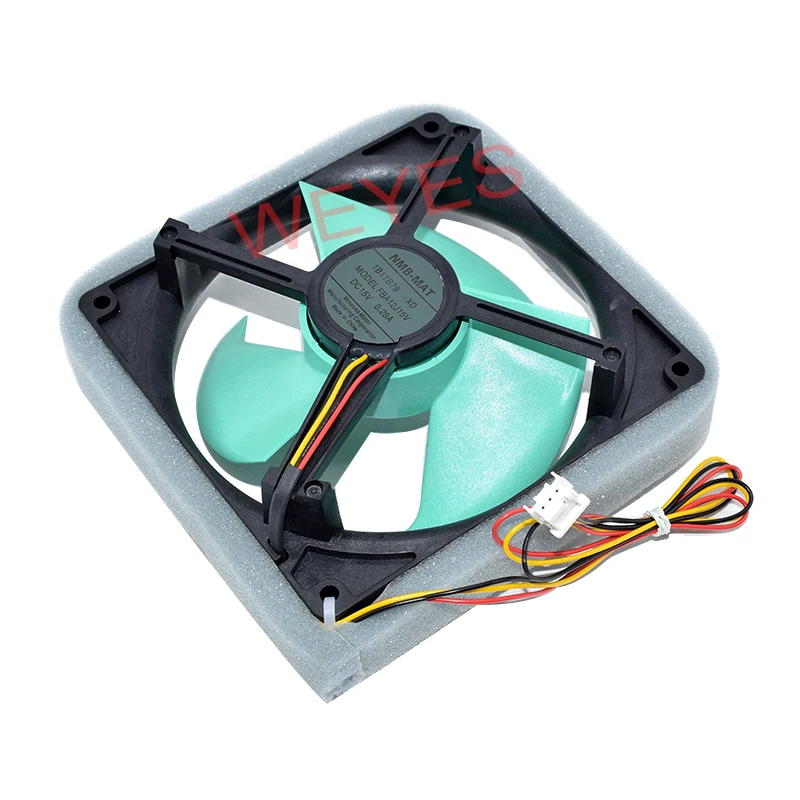 New For NMB-MAT FBA12J15V DC15V 0.28A 12.5CM Three Wires  Refrigerator Cooling Fan