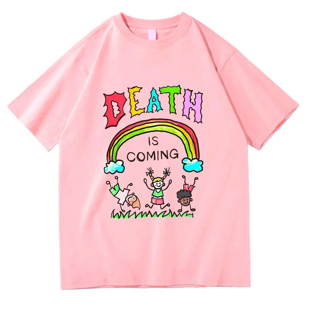 Tod ist kommen T Shirt lustige Frauen Kleidung Harajuku Vintage Grafik T Shirts klassische Frauen Kleidung Harajuku Grafik T Shirts