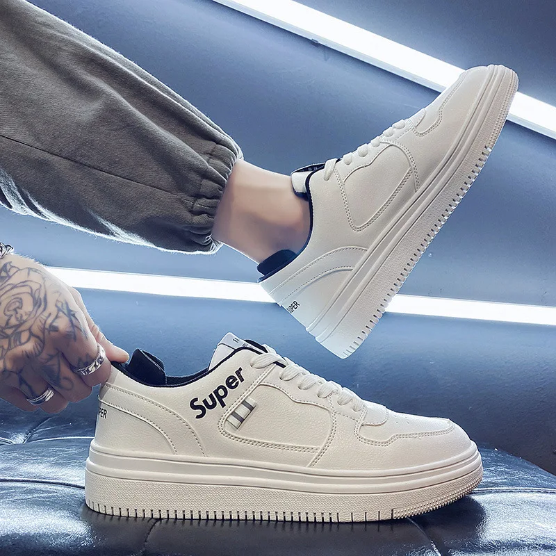 New model Highly popular Thick soled Breathable Shock absorbing Anti slip Mens sports shoes Highly crafted Stable grip