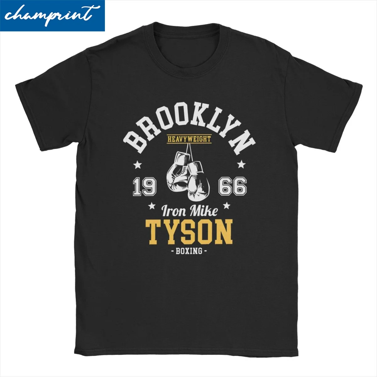 Men Women Brooklyn Boxing Mike Tyson T Shirt Boxing Gym Boxer 100% Cotton Clothing Vintage Crew Neck Tee Shirt Adult T-Shirts