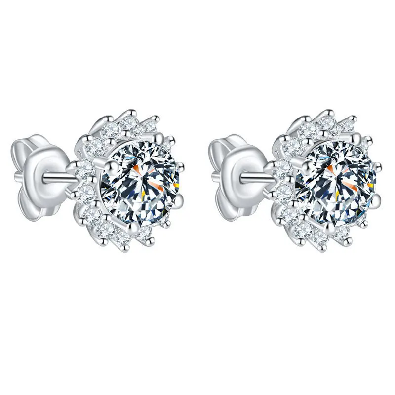 925 Sterling Silver Classic Huggies Earrings For Women Gift Mini Hoop Cartilage Earrings Ear Bone aros aretes Ear Buckles - view 2