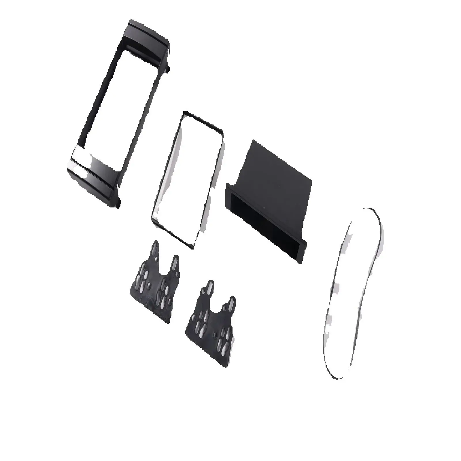 

Радиофасная панель для BMW 5-й серии E39 X5 E53, рамка CD-плеера с одним дином, черная