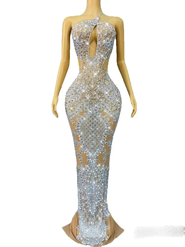 

High Quality Hot Stamping Sexy Hollow Suspender Elastic Dress 2025 New Fashion Custom Women'S Clothing