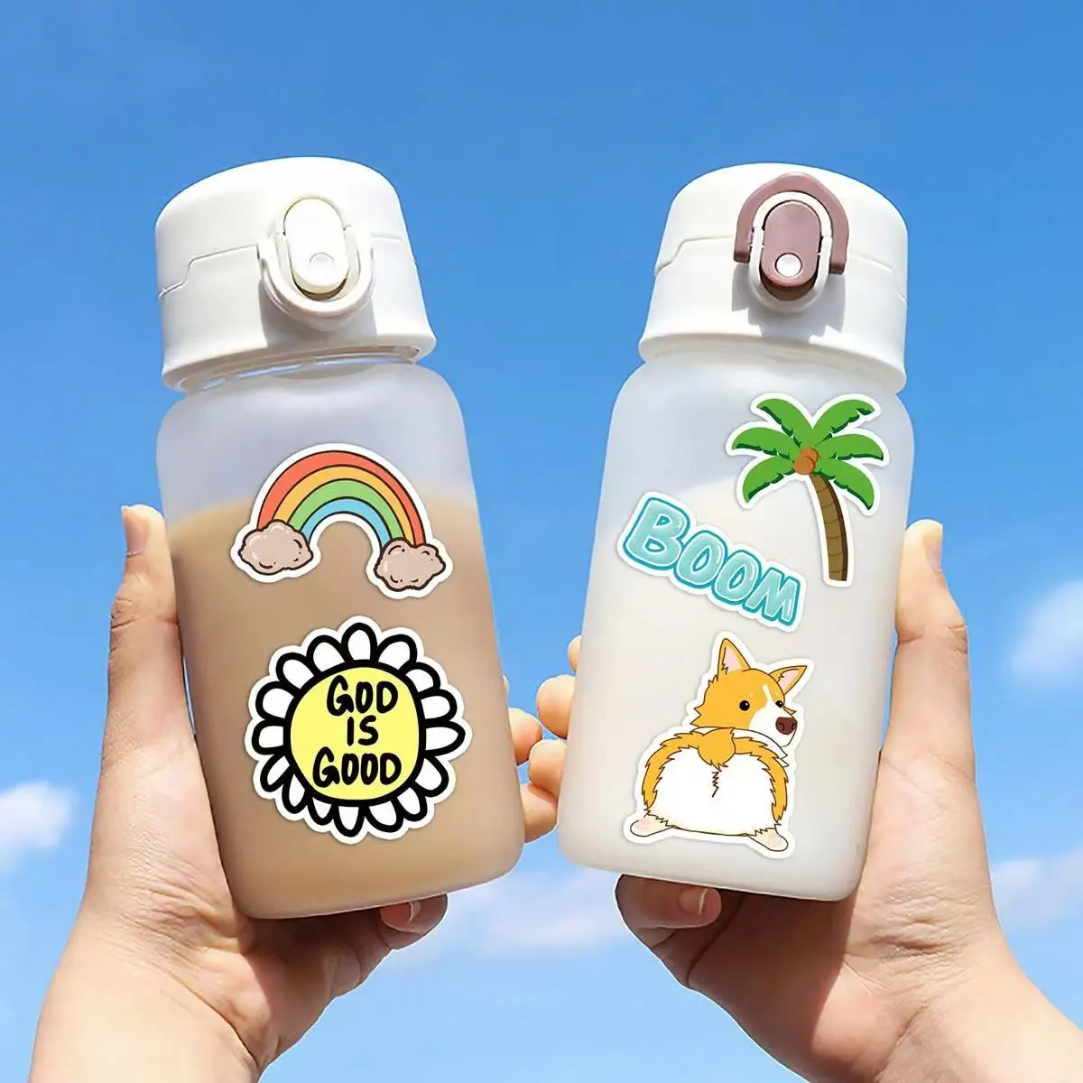 10/50pcs Disney Cute Cartoon Lilo & Stitch Stickers Decals Kid Toy DIY Laptop Suitcase Notebook Decoration Self-adhesive Sticker