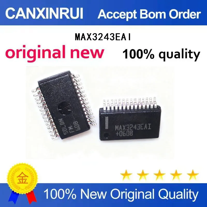 (5-100 Pieces) MAX3243EAI MAX3243 SSOP-28 MAXIM brand new