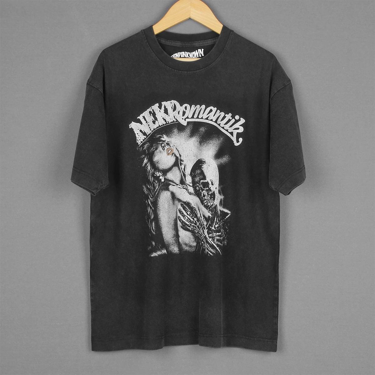 Nekromantik T-Shirt 80S Cult Classic Horror Movie Schramm August Underground Short Sleeves Cotton Retro Summer Men's  Shirt