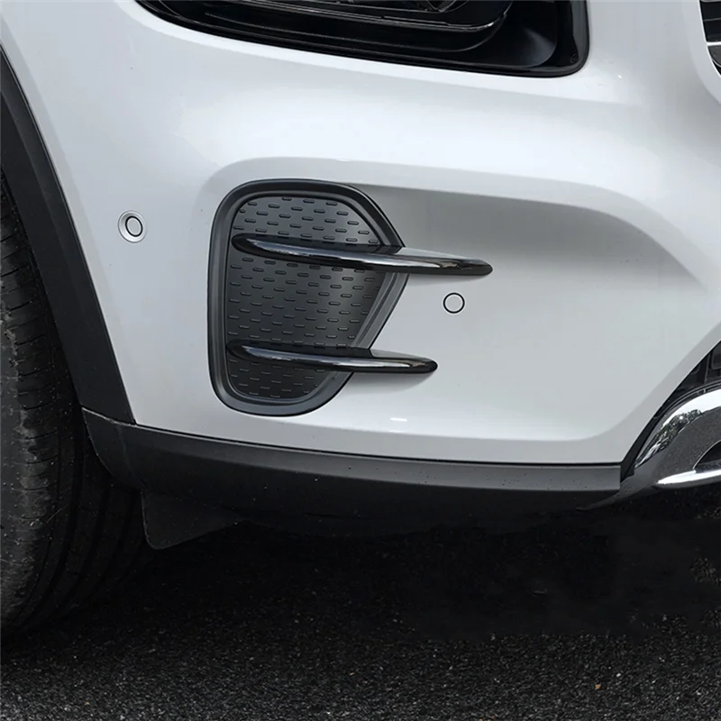 

Automotive Front Bumper Air Knife Lip Spoiler Trim For Mercedes Benz X247 Glb200 Glb220, 2024-2025 Fog Lamp Enhancements-X59A