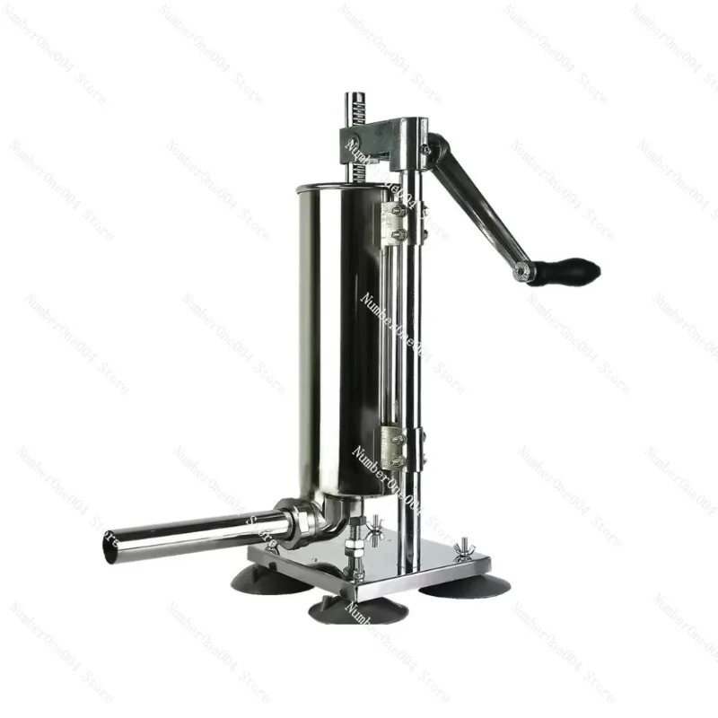 

Fill Sausage Stainless Sausage Sausage Meat Homemade 4L Manual Syringe Machine Stuffer Steel Filling