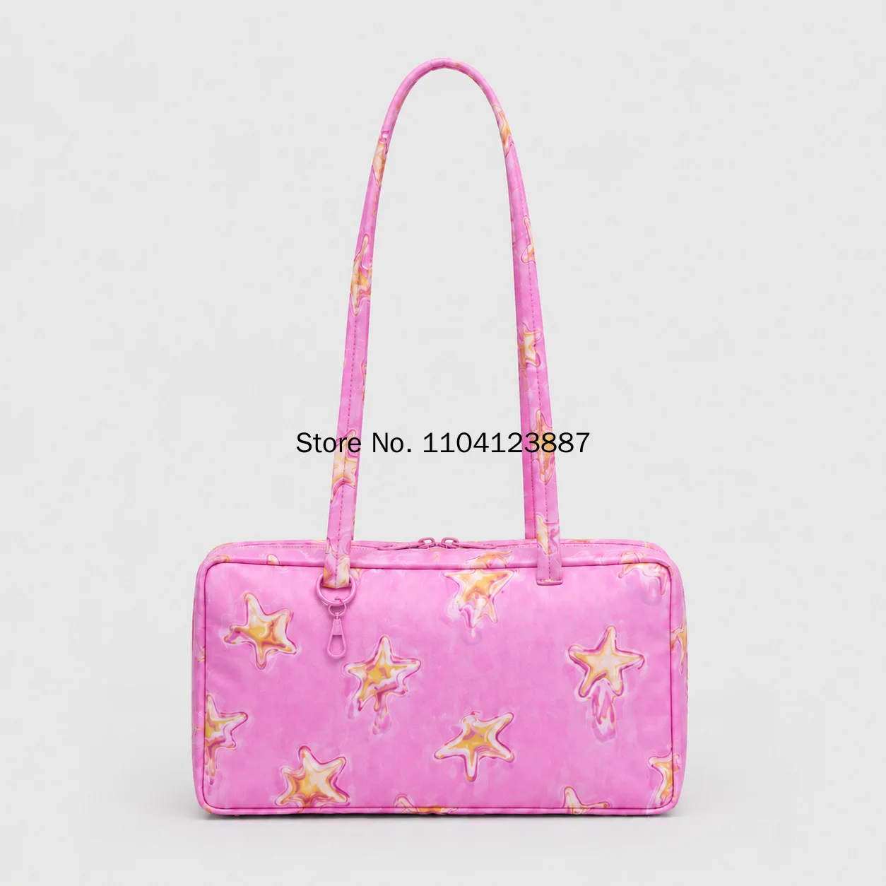 Nylon Quadratische Schultertasche Große Kapazität Canvas-Handtasche Leichte Reißverschluss-Tragetasche Tägliche Pendler-Reisetasche Aufbewahrungstasche Fitness-Geschenk – Detail 20
