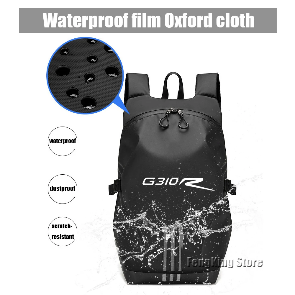 Bolsa impermeable para casco de motocicleta, equipo de viaje de gran capacidad para BMW G310R, G310GS, G 310 GS/R