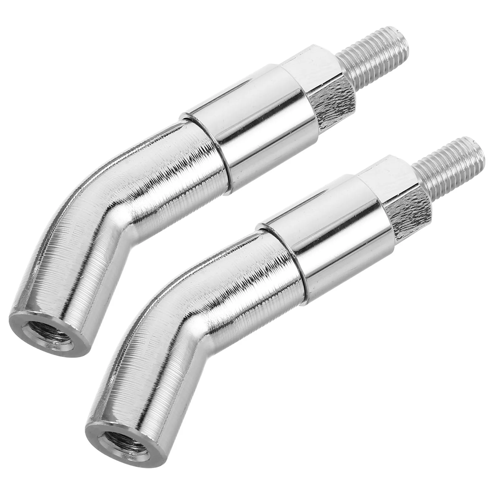 1Pair Motorcycle Rearview Mirror Extension Bracket Universal Handlebar Clamp Holder Rear View Mirror Mount Adapter for Phone