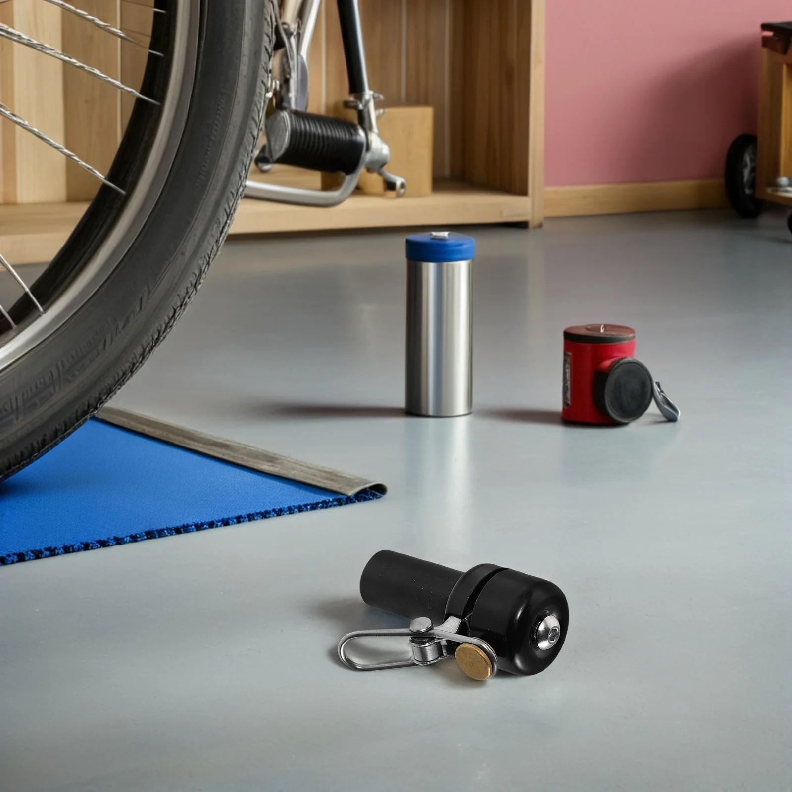 

Bike Bell Handlebar End Plug Crisp Clear Sound 80db Loud Retro Copper Bell Fits Road Mountain Bike Cycling Accessories