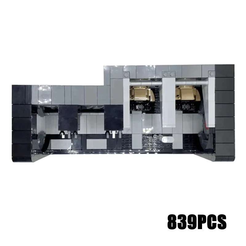 

Star Movie Model Moc Building Bricks Space Vessels' Side Corridor Technology Modular Blocks Gift Christmas Toy DIY Sets Assembly