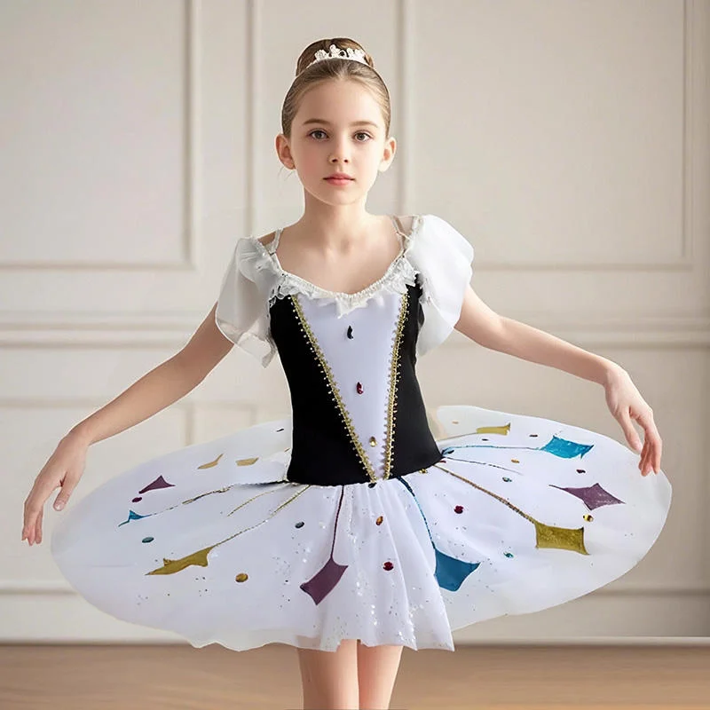 Abiti coordinati per la famiglia Tutu Madre Bambini Body da balletto Abito Ragazza Costume da ballo Mamma Figlia Vestiti da donna Abiti da ragazza