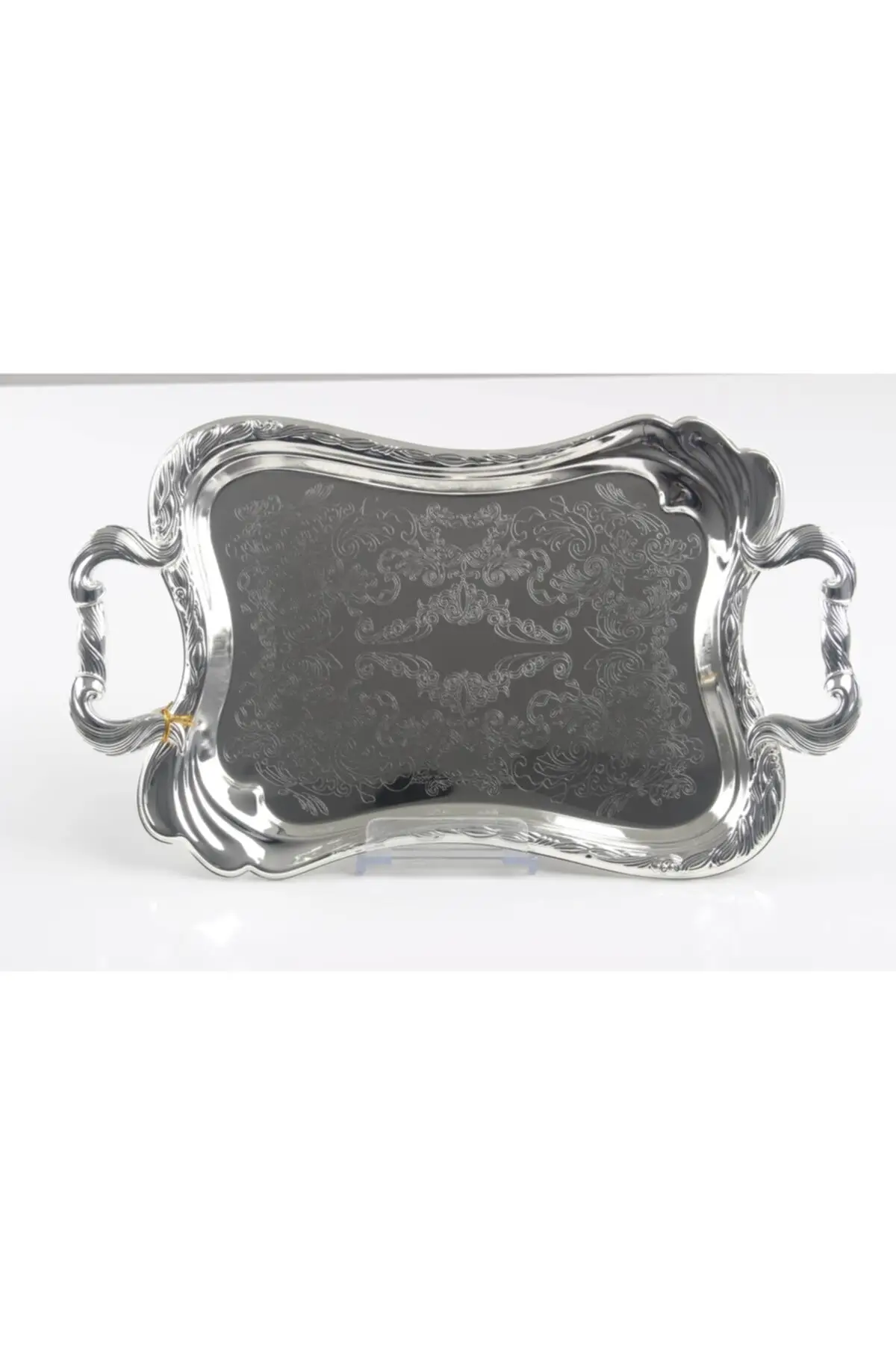 

DOLBOVI 'dan Silver Plated Imported tray luxury 43X26 Cm. tray поднос plateau luxury
