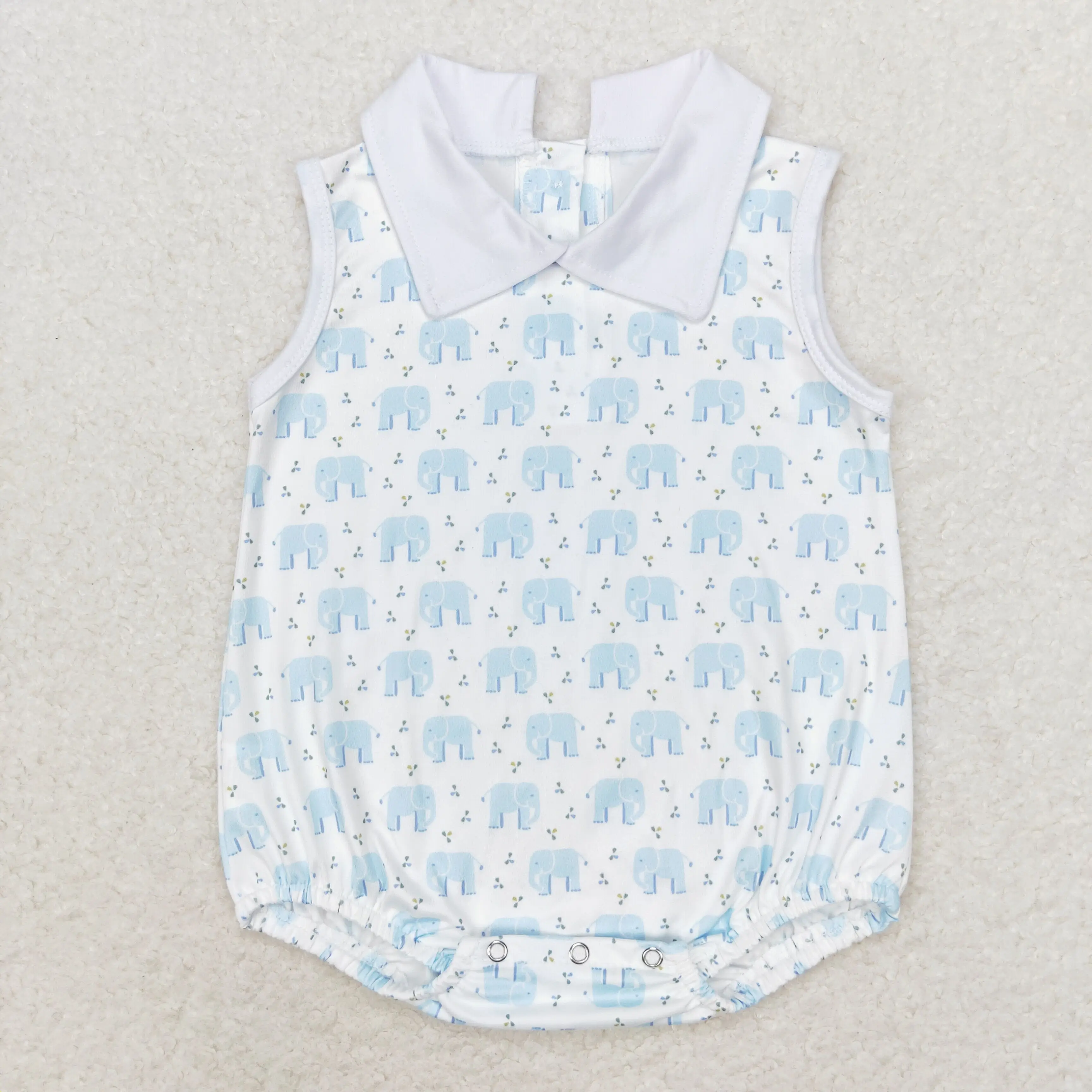 Wholesale Baby Girls Toddler Boutique Bubble Romper Newborn Sleeveless Coverall Bodysuit Kids Children Floral Leopard One-piece