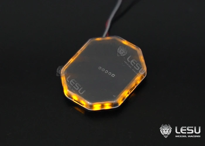 LESU für 1/14 Tamiya LED mit rot, blau und gelb wechselnden Modi, Feuerwehr-Warnleuchte für die Deckenmontage – Detail 7